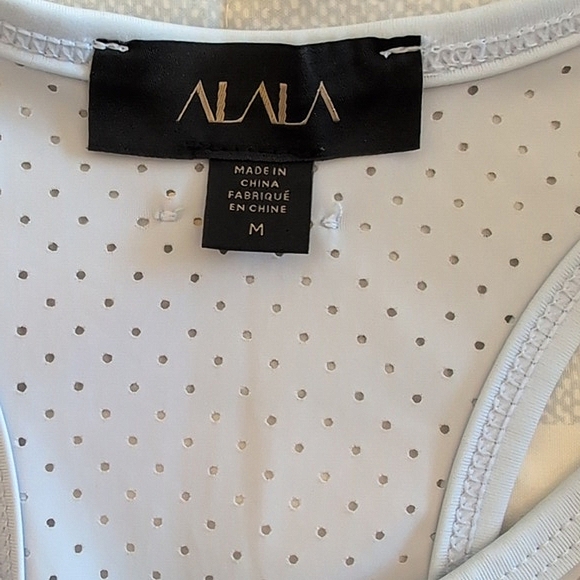 ALALA Womens Medium Racerback Serena Tennis Dress Blue Athleisure Sporty Golf - Picture 7 of 8